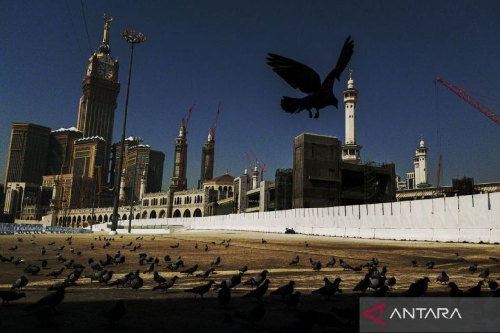 Jelang kedatangan jamaah calon haji di Makkah